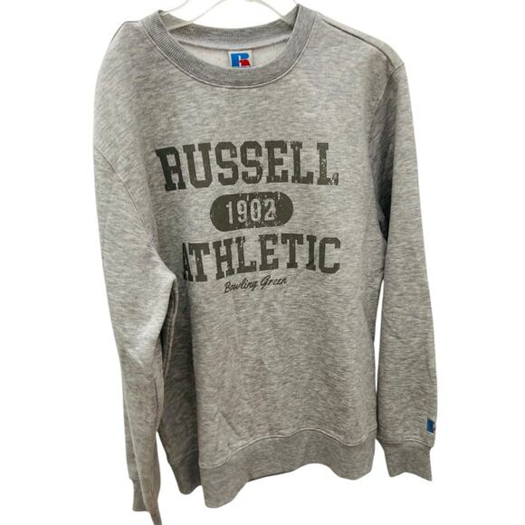 Russell Athletic Tops - NWOT Russell Athletic Gray Pullover Sweatshirt